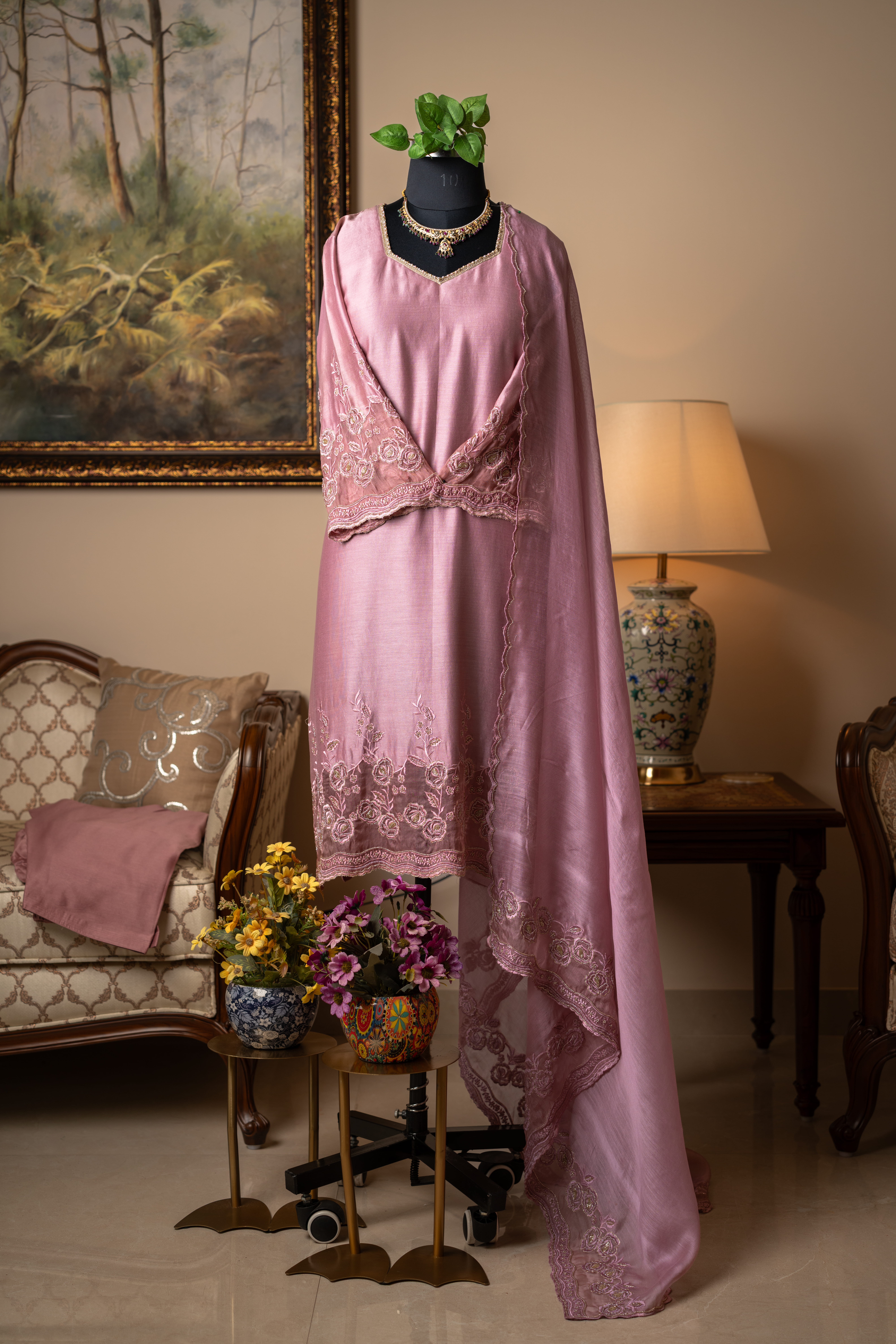 Women's Off White Viscose Rayon Printed Kurta